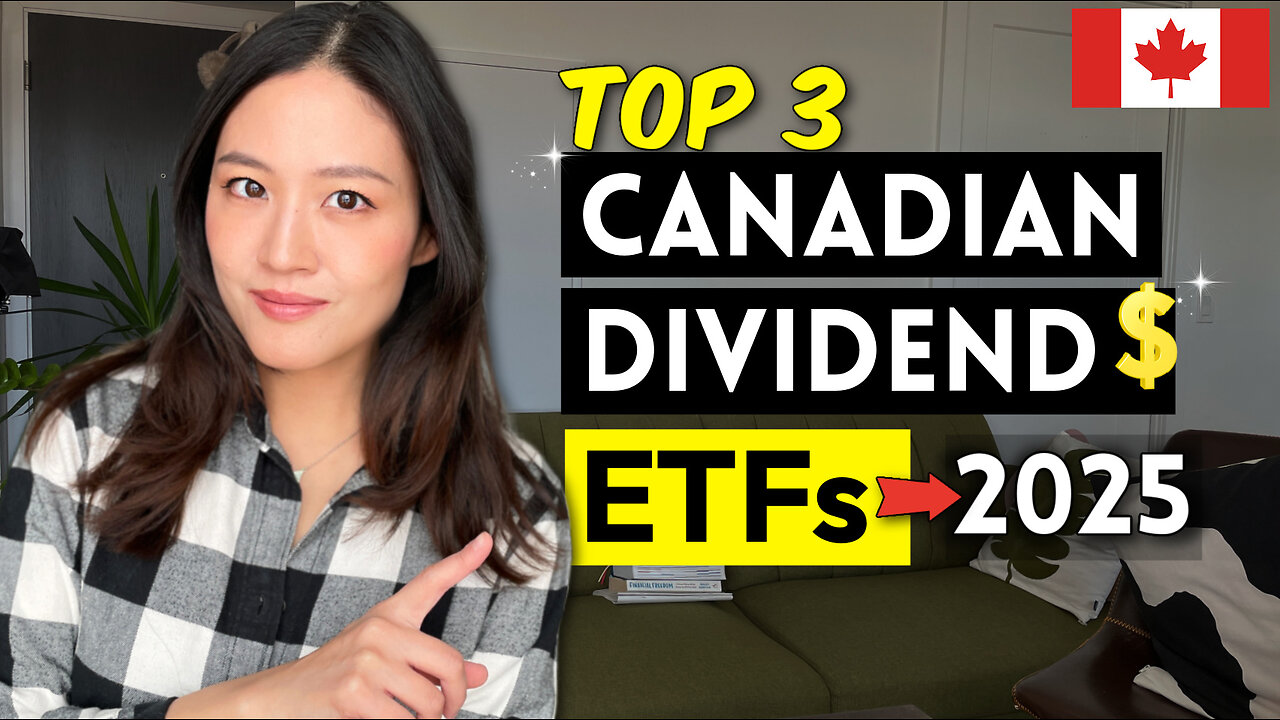 Top 3 Canadian Dividend ETFs to buy in 2025 (Passive Income)🇨🇦