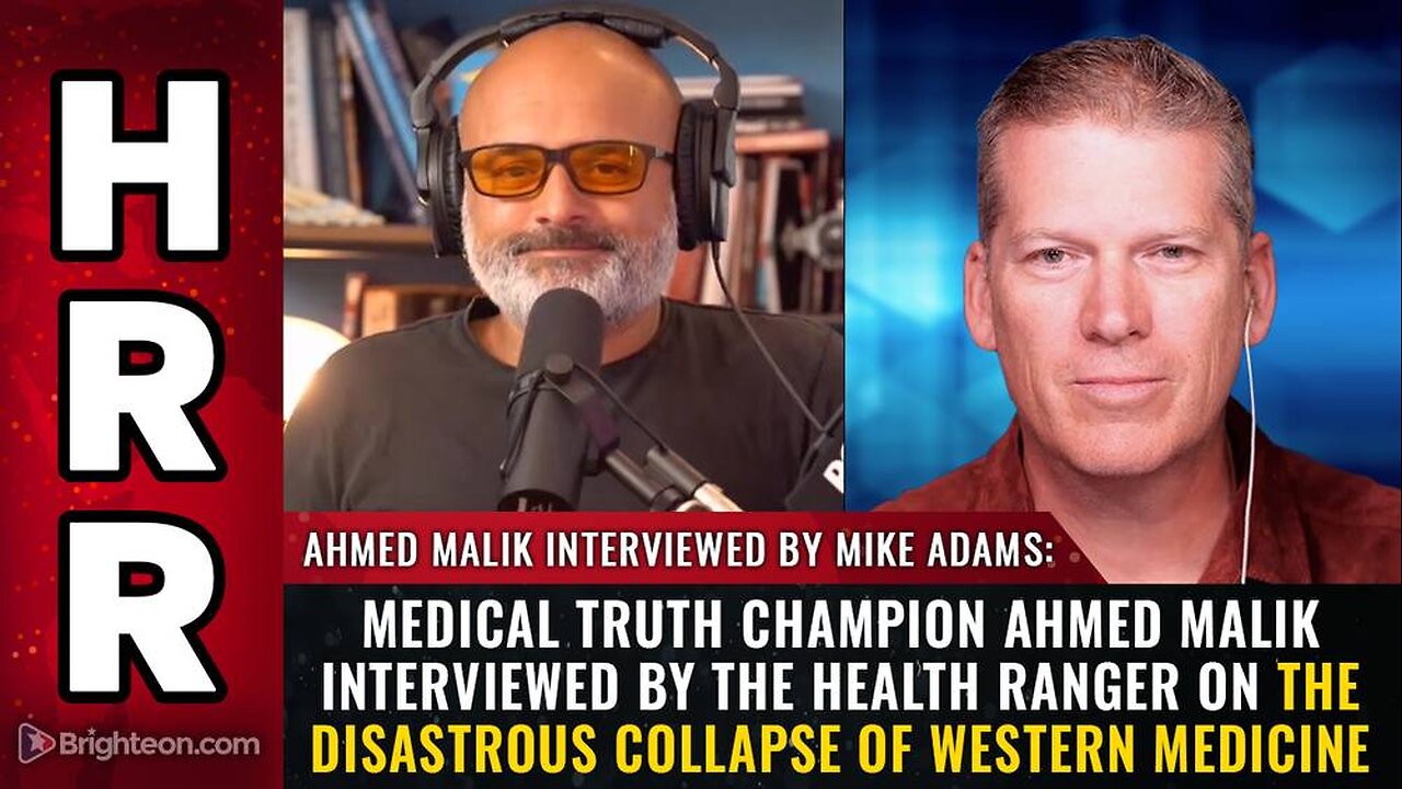Medical truth champion Ahmed Malik interviewed by the Health Ranger