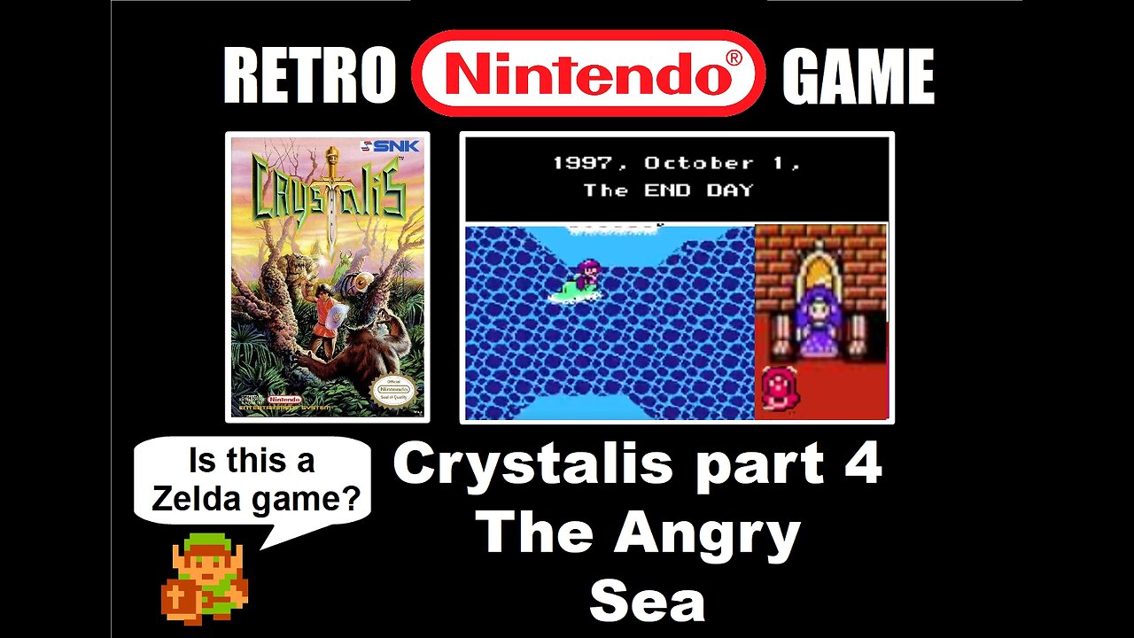 Crystalis pt 4, the Angry Sea: Chill & Chat with BrightGaming playing a hidden gem NES Nintendo Game