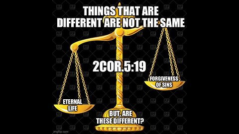 WHAT TRUMP MIGHT HAVE MEANT ABOUT FORGIVENESS OF SINS… IF HE KNEW THE BIBLE- 2Cor.5:19