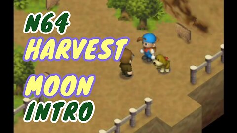 N64 Intro - Harvest Moon 64 Farm Charm Cinematic