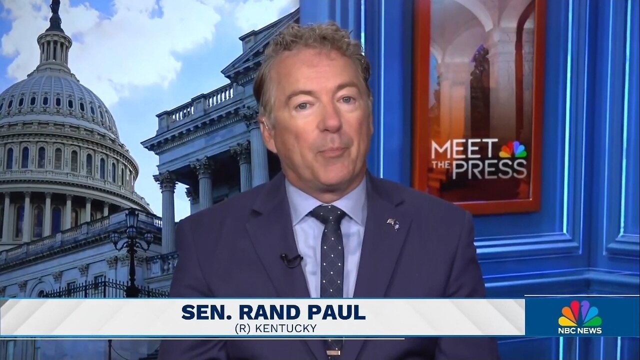 Sen Rand Paul Goes Against Trump: Bombing Drug Trafficking Boats Is Illegal