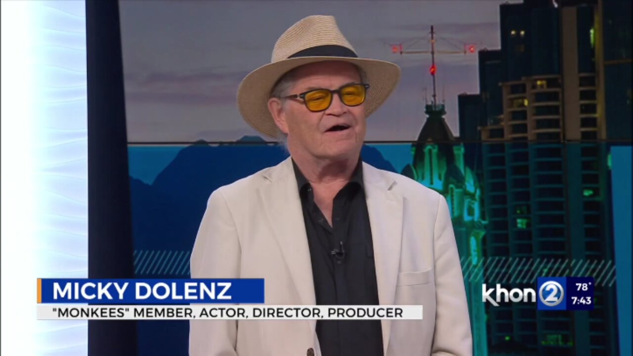 October 10, 2025 - Micky Dolenz of The Monkees Previews His Show at the Hawaii Theater