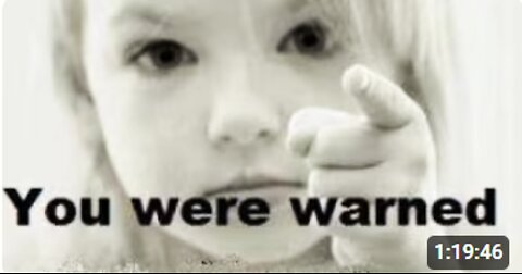 It Has Happened! We Were Warned No One Listened!