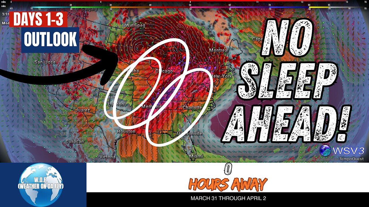 ⚠️ Severe Storms & Tornado Risk Today: Southeast Alert! March 31