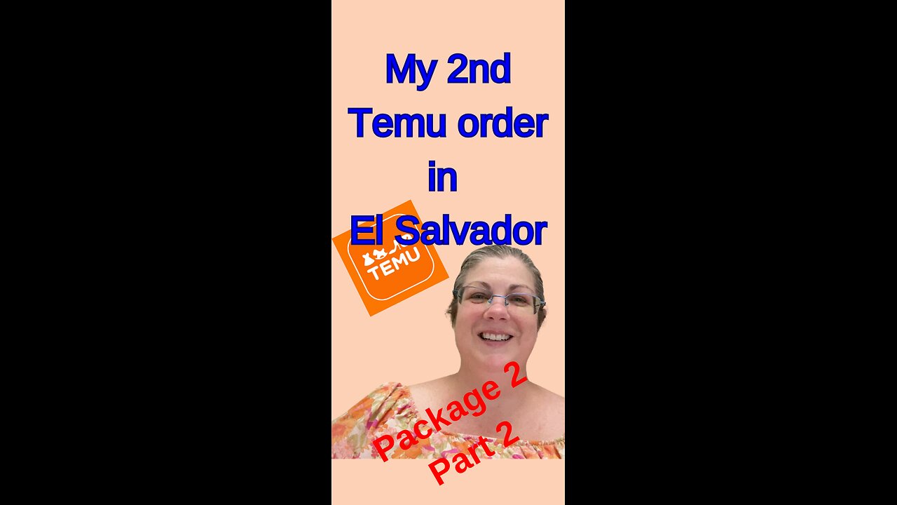 TEMU in El Salvador? My Second Temu order-Package 2 part 2
