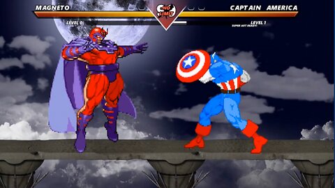MAGNETO vs CAPTAIN AMERICA - (Hardest AI)