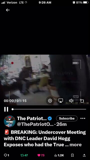 BREAKING: Undercover Meeting with DNC Leader David Hogg Exposes who had the True Power in the Biden