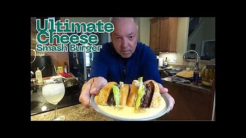 NOT YOUR ORDINARY SMASH BURGER | This is the ULTIMATE Smashville Cheese Smash Burger