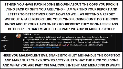 YOU GOT TILL 7 AM TO REMOVE EVERY VIDEO & COMMUNITY POST WITH MY NAME ON IT & NEVER MENTION ME AGAIN