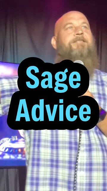 The truest advice I ever got as a kid. (Stand-Up Comedy)