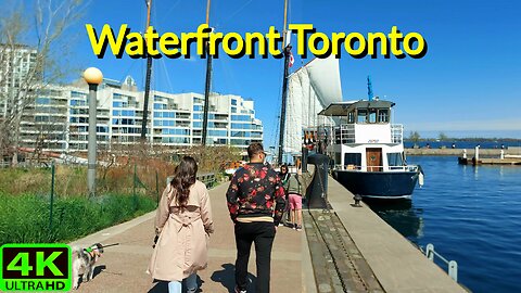 【4K】Toronto Waterfront west side Canada 🇨🇦
