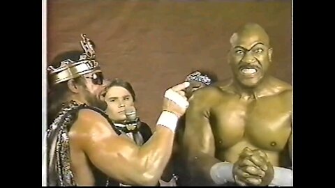 "Macho Man" Randy Savage & Zeus w/Sensational Sherri