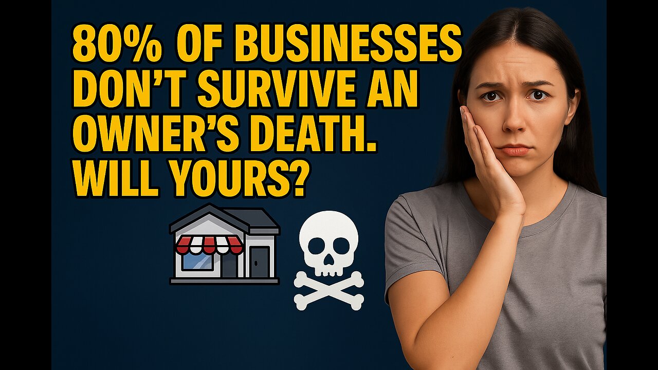 80% of Businesses Don’t Survive an Owner’s Death. Will Yours?