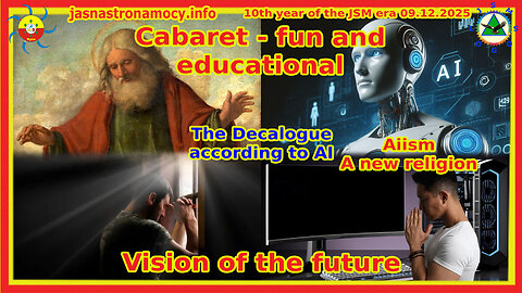 Cabaret - fun and educational The Decalogue according to AI Aiism A new religion