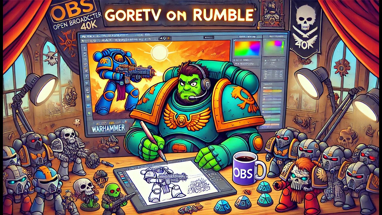 GoreTV is LIVE on Rumble – Purging Bugs with a Stylus (and probably crashing OBS)