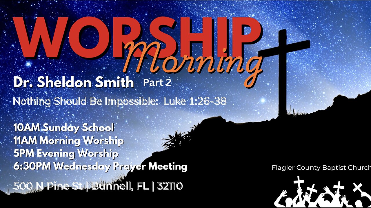 Part 2 Nothing Should Be Impossible Sunday Morning.