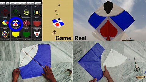How to Make a PipaCombate Kite Real Paper & Bamboo Kite Inspired by pipacombate game