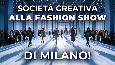 Partecipazione di Società Creativa alla Grande Sfilata di Moda a Milano!