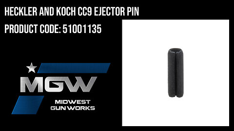 Heckler And Koch CC9 Ejector Pin - 51001135