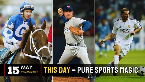 This Day in Sports – Zidane’s Iconic Goal & Preakness Drama | May 15