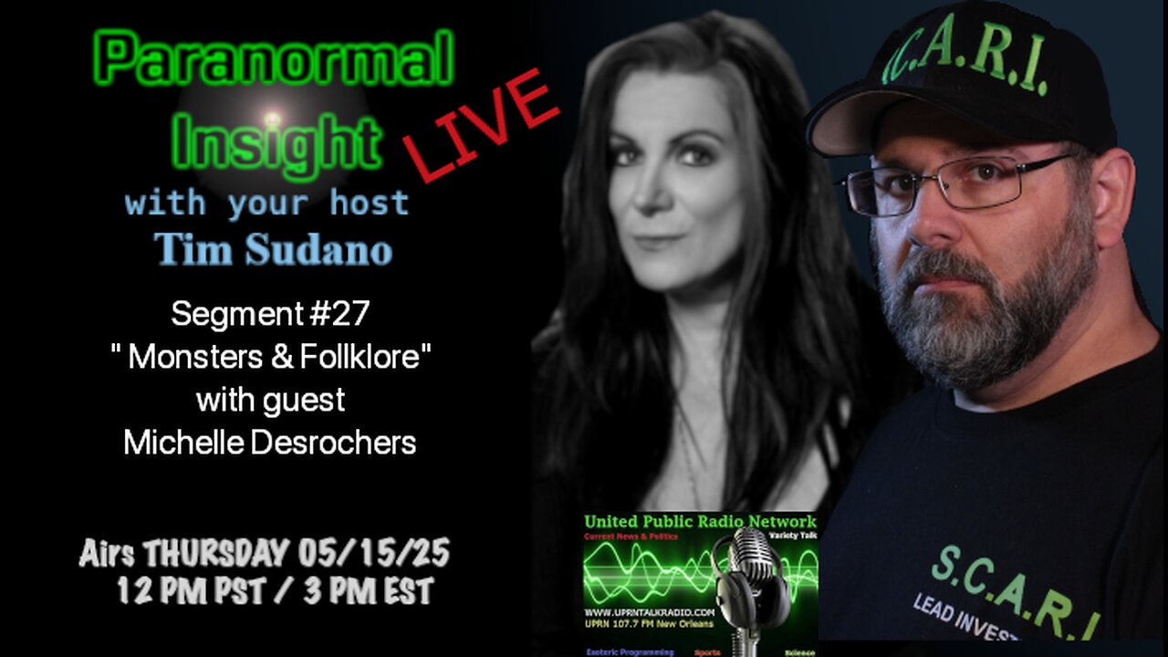 Paranormal Insight - Monsters and Folklore- Vampires with Michelle Desrochers