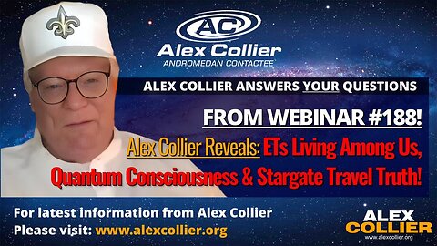 Alex Collier Reveals ETs Living Among Us, Quantum Consciousness & Stargate Travel Truth!