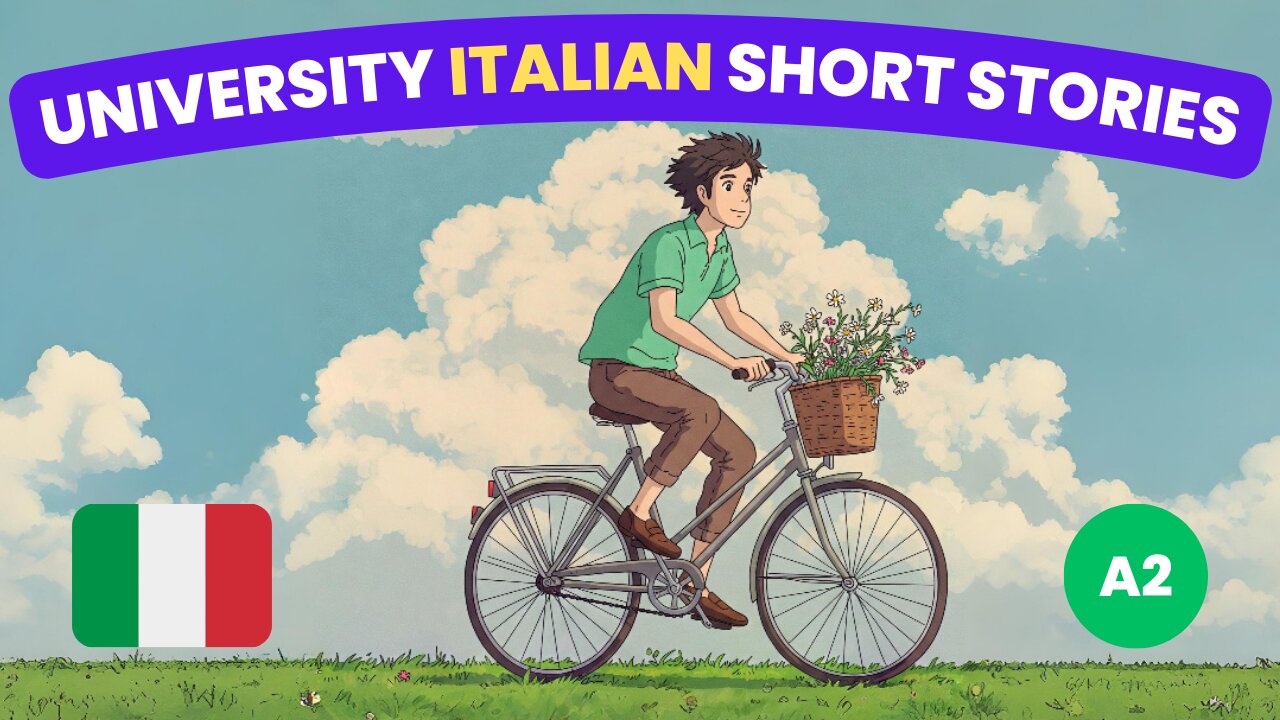 Meet the Characters at University - Italian beginner A2 Level