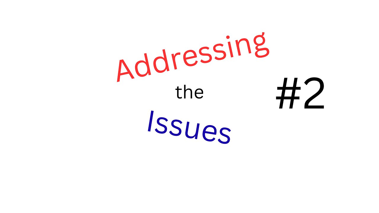 Addressing the Issues Episode #2: Election Day in America