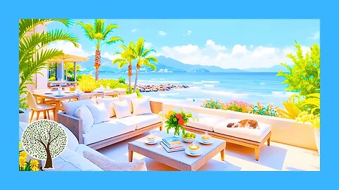 How to Relieve Stress | Summer Jazz 🎷 Jazz Relaxing Music