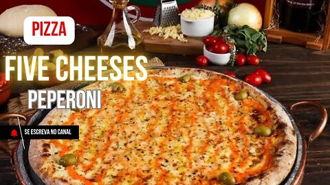🍕 5-Cheese 🧀 + Calabrese 🌶: The Perfect Flavor in Every Bite!