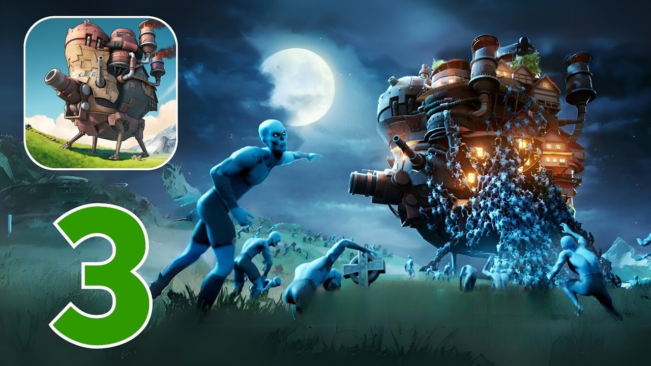 Moving Castle: Survival - Gameplay Walkthrough | Part 3 (Android, iOS)