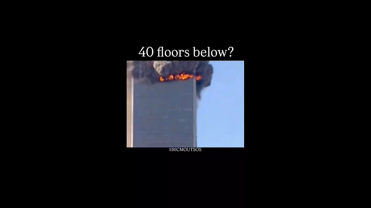 Why didn't we see these videos in the MSM loop on 9/11? Could a plane turn a building into dust?