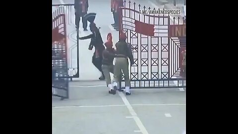 Meanwhile, at the India and Pakistan border, things are getting serious.