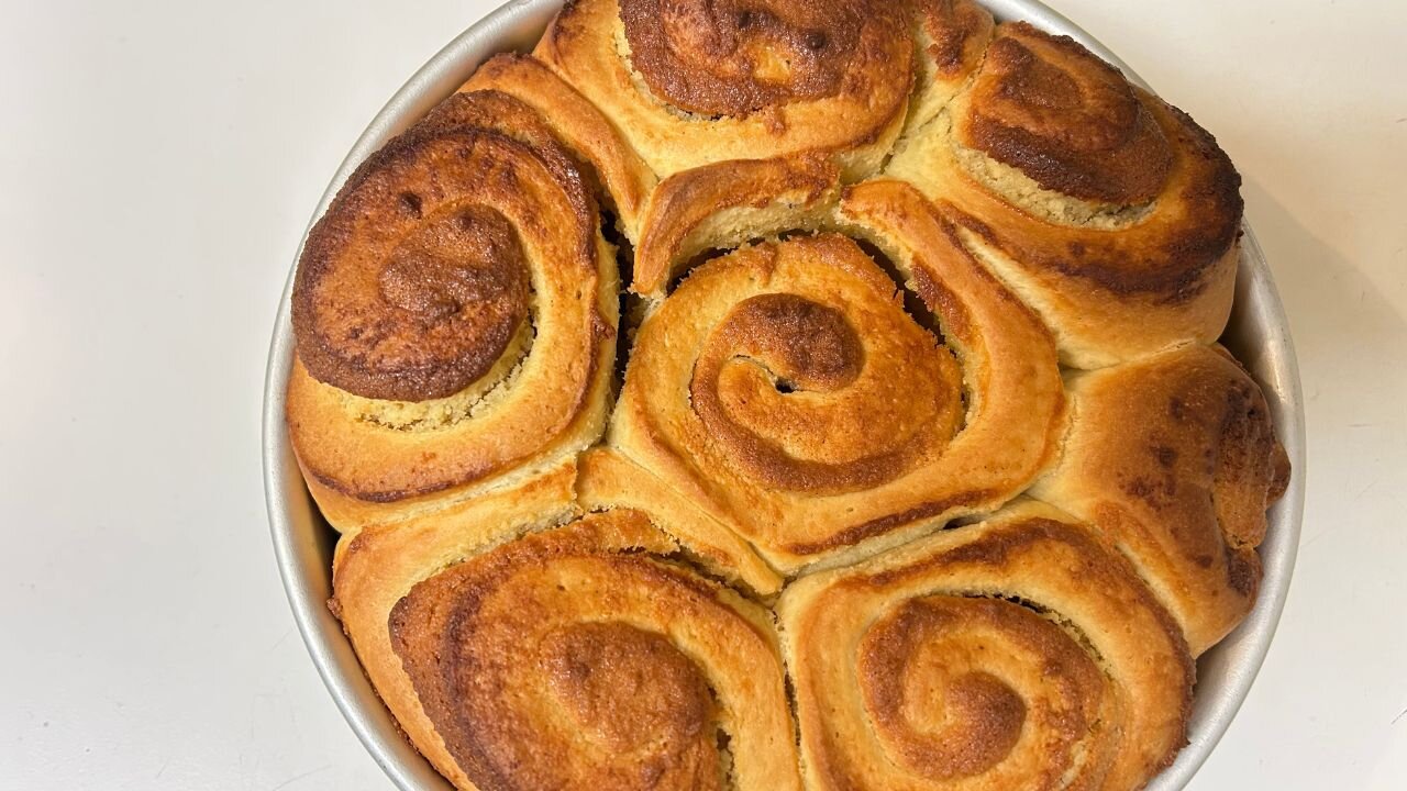 Almond Cream Brioche Buns