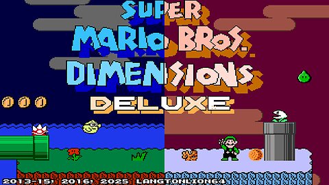 Interdimensional Green Mario- Super Mario Bros. Dimensions Deluxe