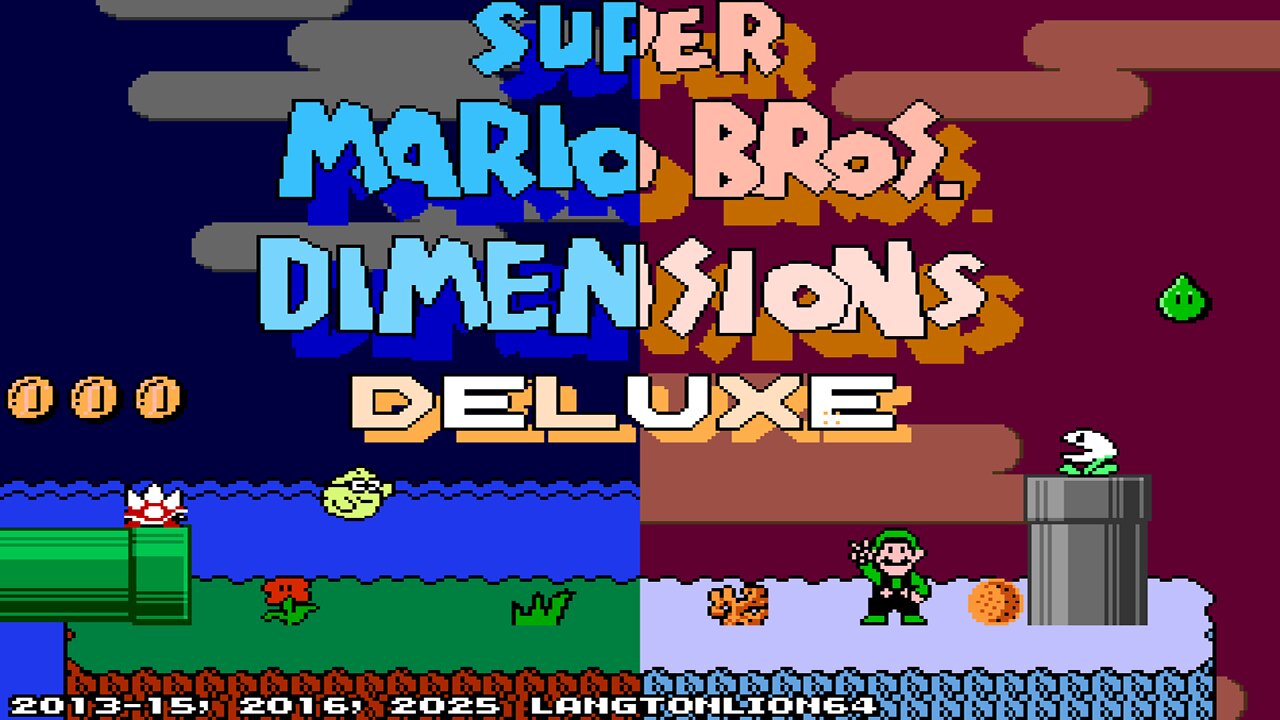 Interdimensional Green Mario- Super Mario Bros. Dimensions Deluxe
