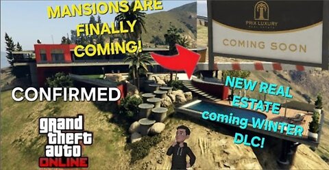 WE ARE FINALLY GETTING MANSIONS IN GTA ONLINE, EARLY WINTER DLC LEAK & More!!