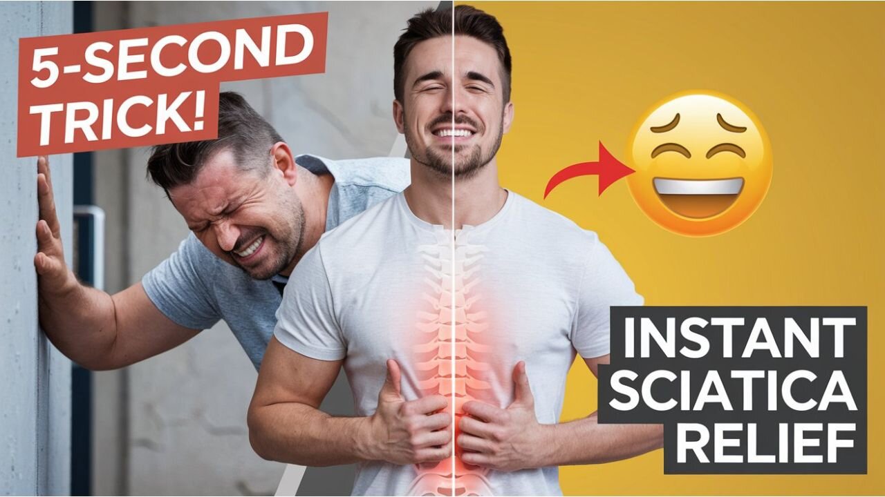5-second trick for instant sciatica relief