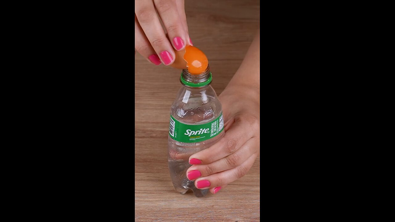 How did I not learn this before! Put eggs in the sprite and the result will surprise you