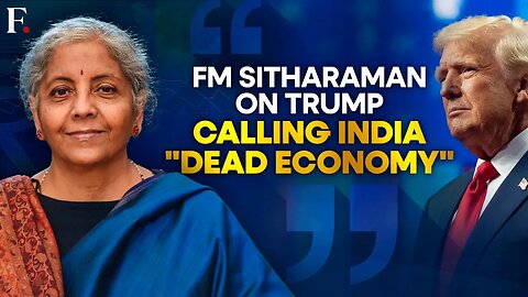 Finance Minister Nirmala Sitharaman Reacts to Trump's "Dead Economy" Jibe | Trump Tariffs | N18L