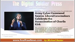 Army Cyber Command Source: Liberal Lawmakers Celebrate the Assassination of Charlie Kirk