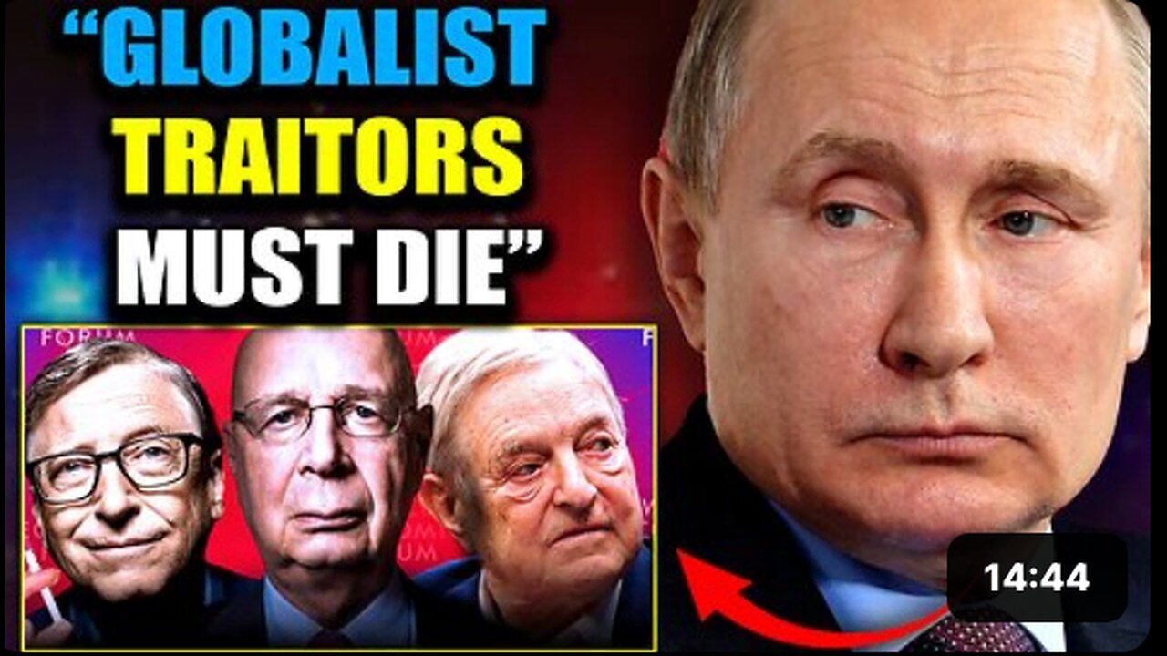 "Putin Pledges to Punish 'New World Order' Criminals in Upcoming 'Nuremberg 2.0' Trials"