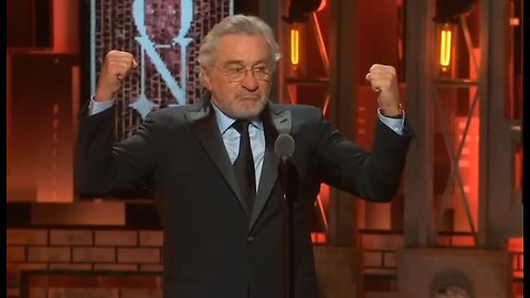 Deniro Has A Message For Trump