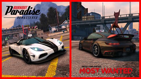 NFS Most Wanted (2012) Cars in Burnout Paradise Remastered | Need for Speed Paradise?
