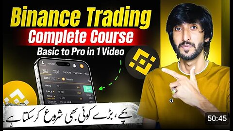 Binance Trading For Beginner, Binance Trading Course 2025