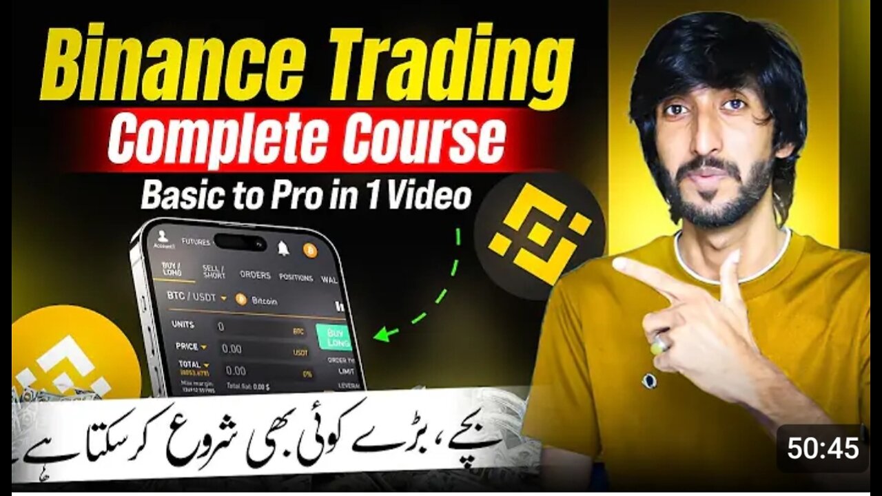Binance Trading For Beginner, Binance Trading Course 2025