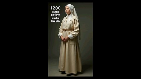 nurse uniform evolution 1200-2100