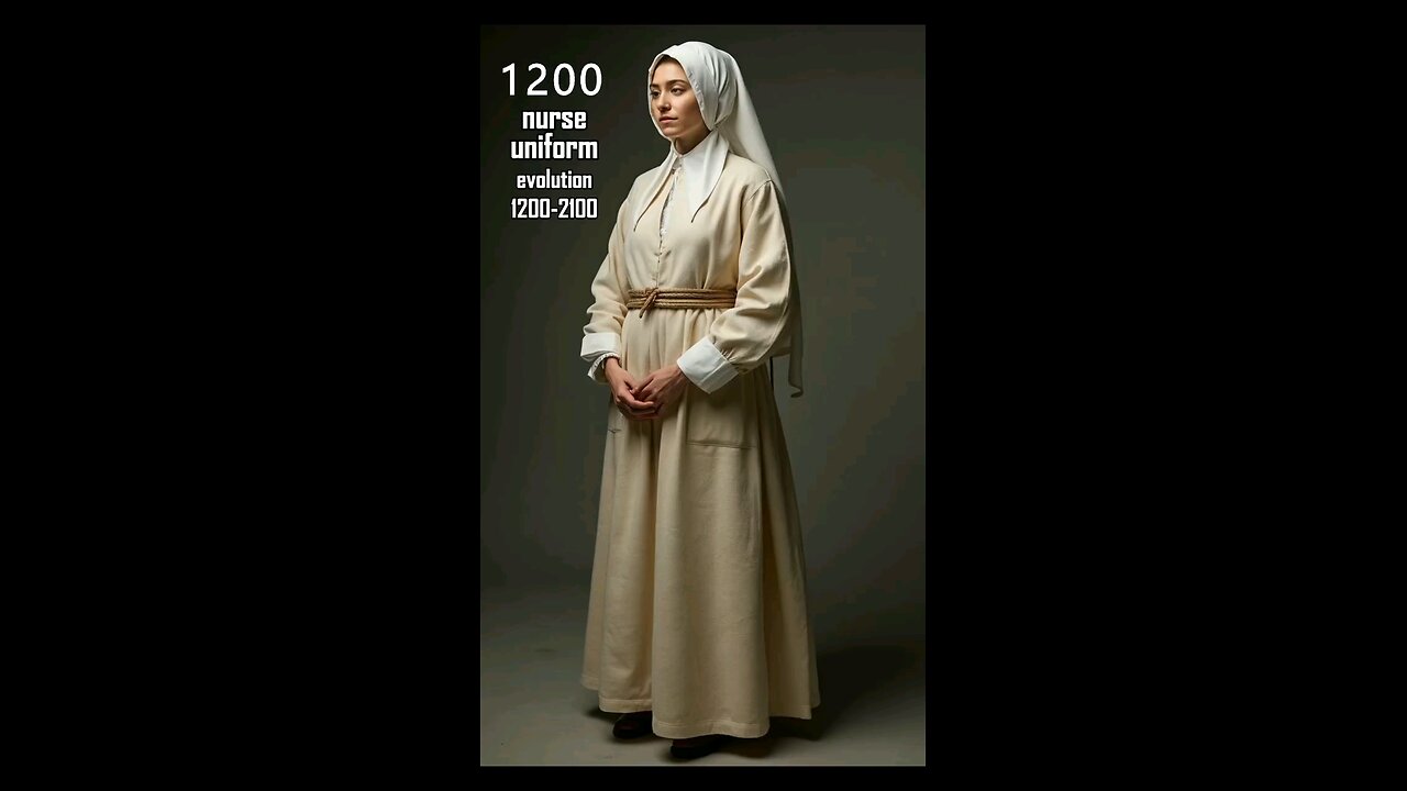 nurse uniform evolution 1200-2100