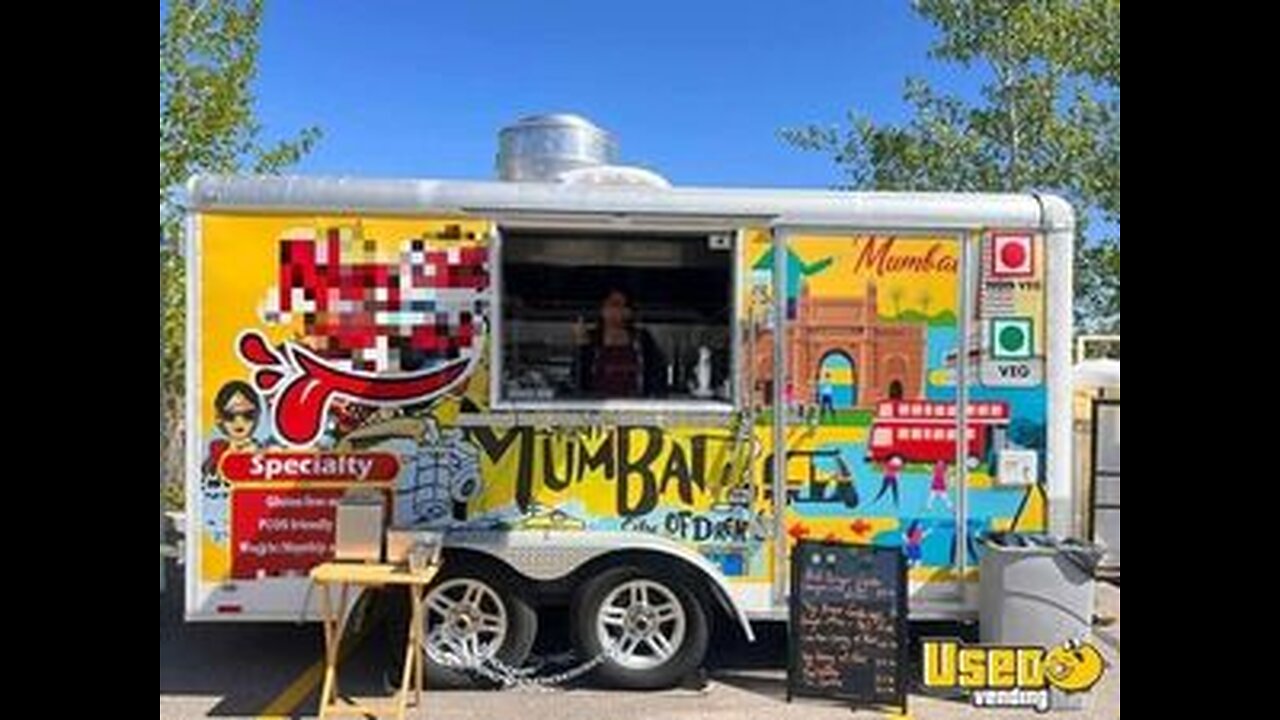 2019 8' x 16' Kitchen Food Concession Trailer with NSF Equipment + Pro-Fire System